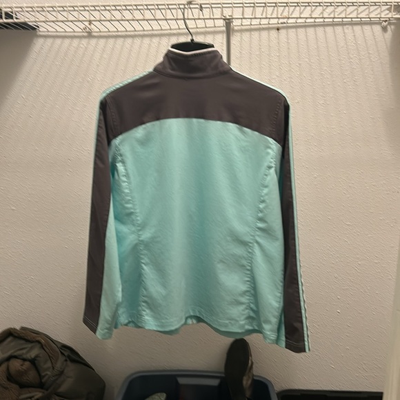Made for life, women’s light jacket, sz XL, mint green and grey. - Picture 2 of 4